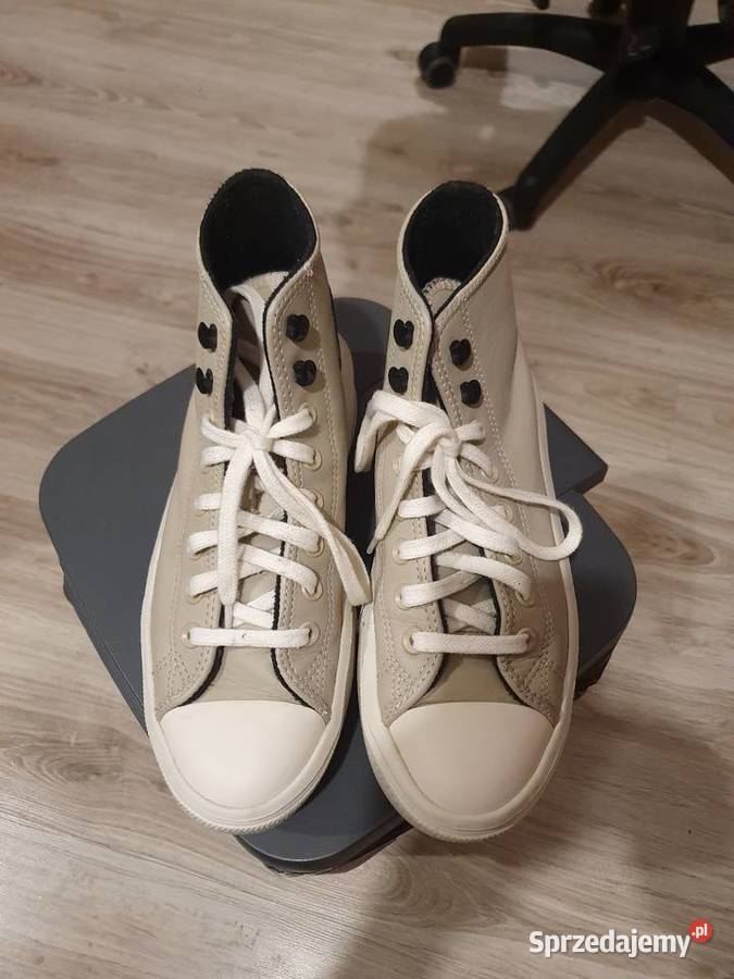 Trampki converse skóra naturalna 39r sprzedam