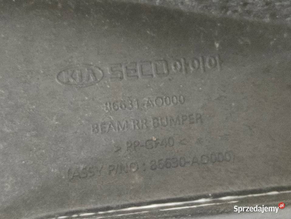 Belka Zderzaka Tylnego Kia Niro EV 2022 Pleszew