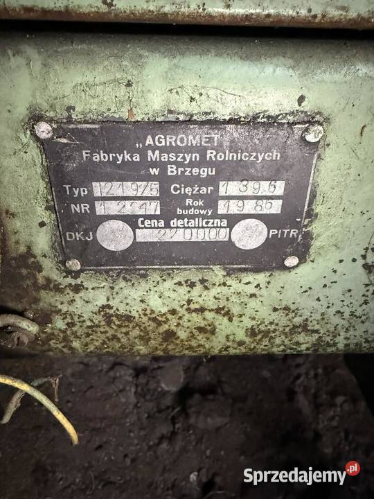 Rozrzutnik obornika CzarnaBiałostocka Żółkiewka-Osada