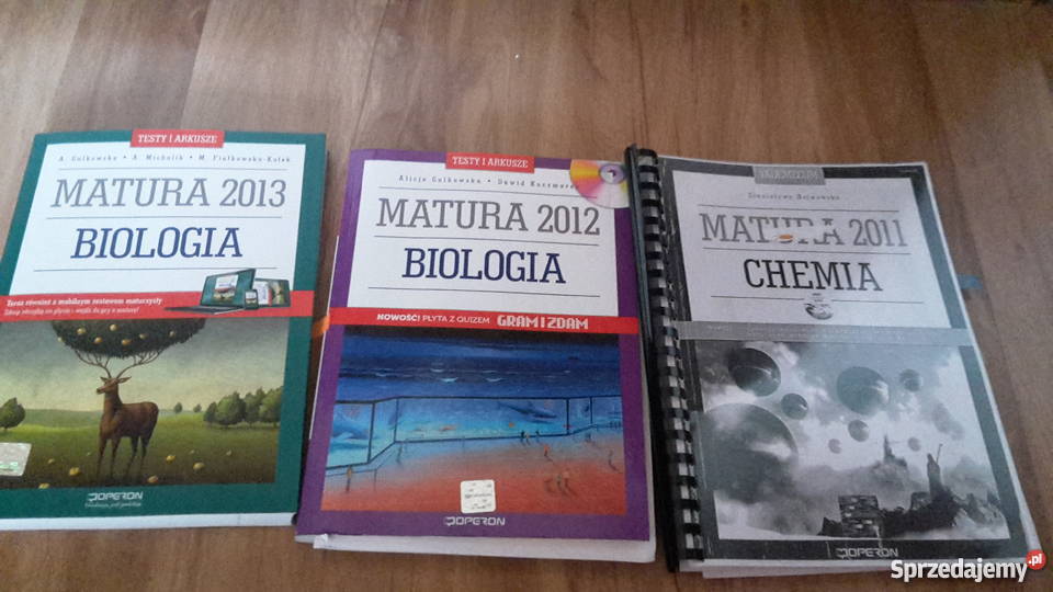 Materiały Do Matury Biologia I Chemia Rozszerzona Toruń - Sprzedajemy.pl