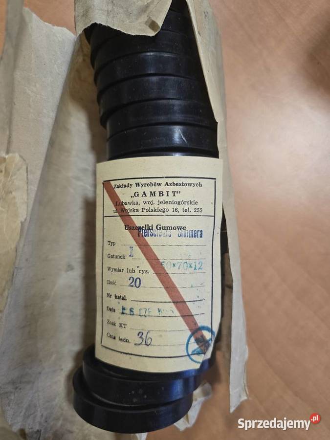 DUŻY ZESTAW Simmering 50x70x12 Typ A GAMBIT Gorzów Wielkopolski