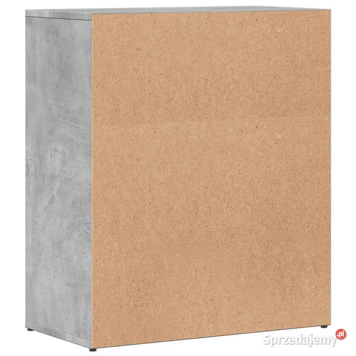 Szafka szarość betonu 60x31x70 materiał mazowieckie