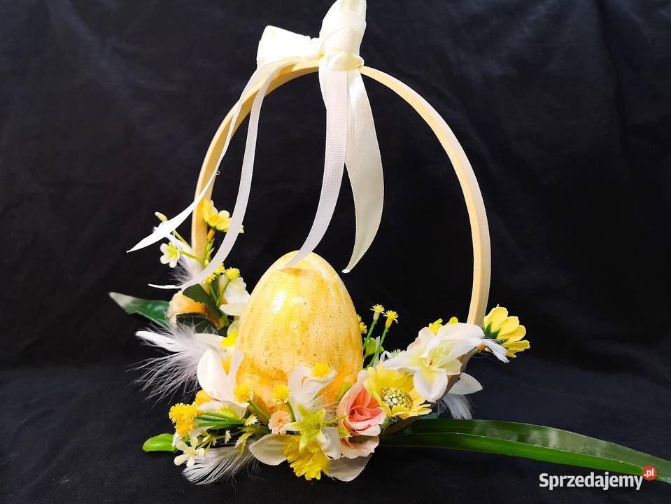 Stroik wielkanocny stojący na kole Kielce