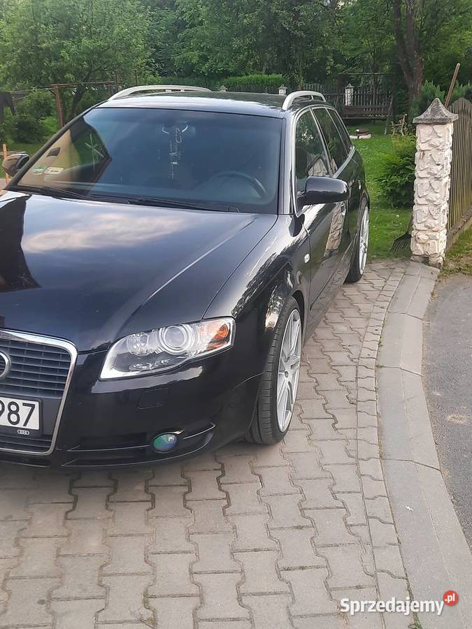 Audi A4 B7 20 TDI S line B xenon Alu 19 Bezwyp światła do jazdy dziennej Posada Jaśliska