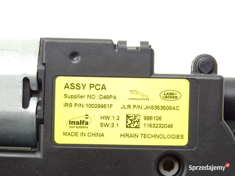 SILNICZEK SZYBERDACHU JAGUAR FPACE JK8353508AC