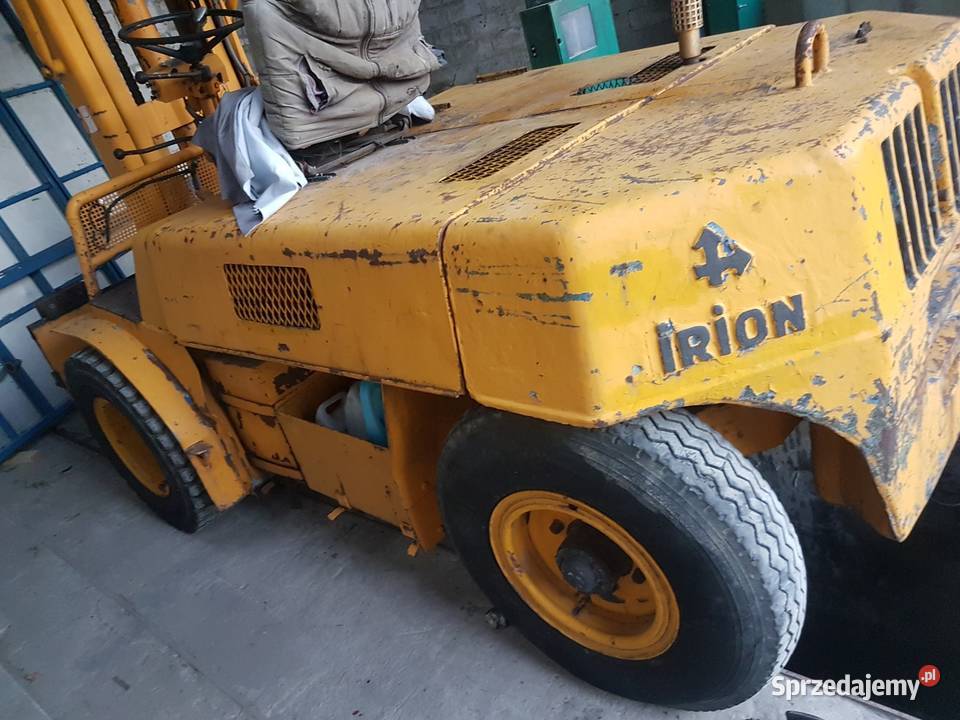 IRION wózek widłowy 5 ton 180kareta WIDLAK sprzedam