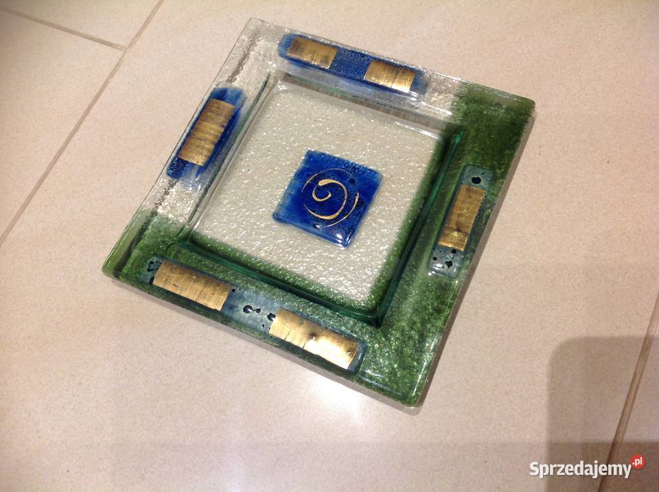 Patera Talerzyk szklany Nowa Sól