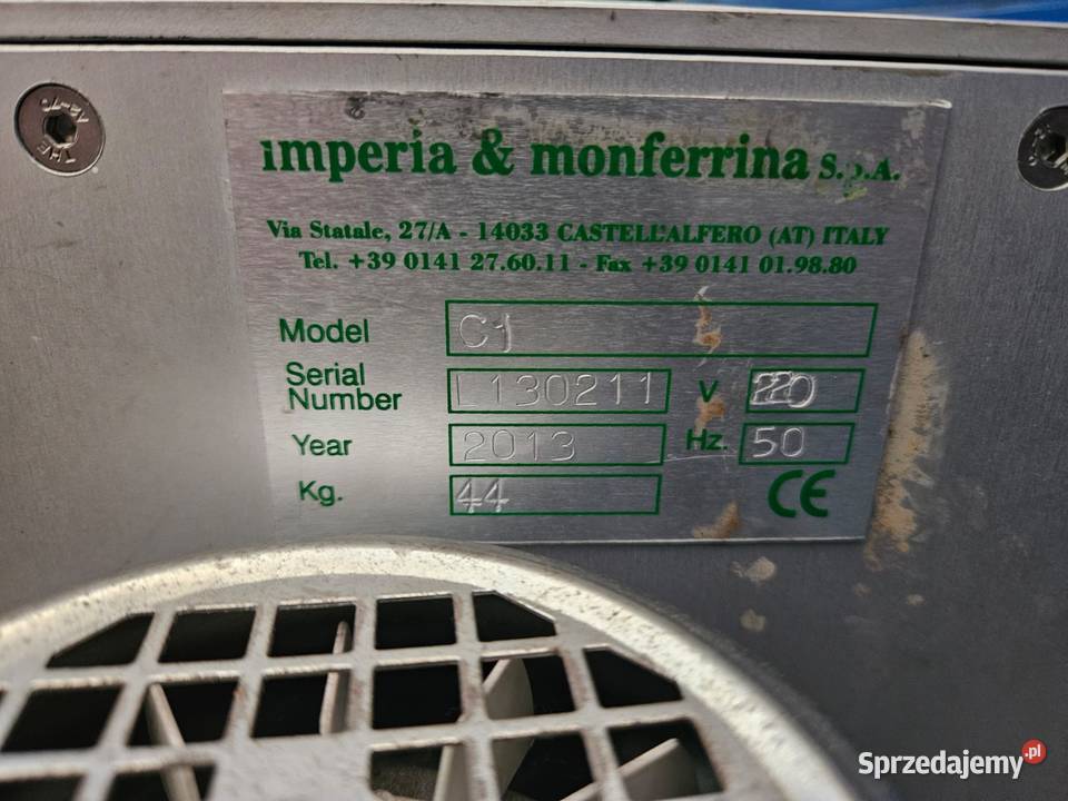 Maszyna do makaronunaleśników Imperia Monferrina Produkcja