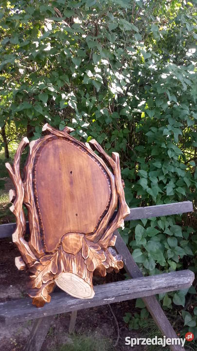 PlaskorzezbaDrewno Deska pod trofea Radymno