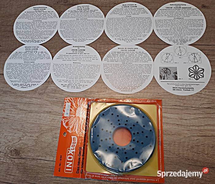 Inox Loom urządzenie do prac ręcznych z wełny i Rękodzieło wielkopolskie Ostrów Wielkopolski