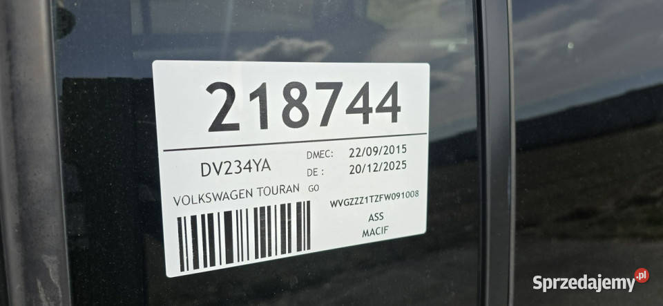 Volkswagen Touran 20 Tdi 7 osob panorama II Pleszew sprzedam