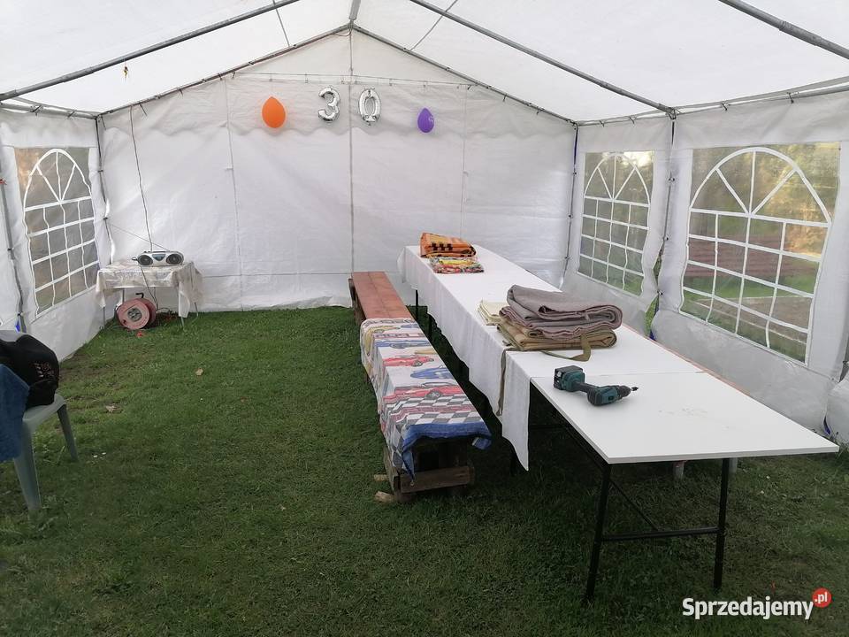 wynajmę namiot okolicznościowy komunijny 5x6 m Namioty