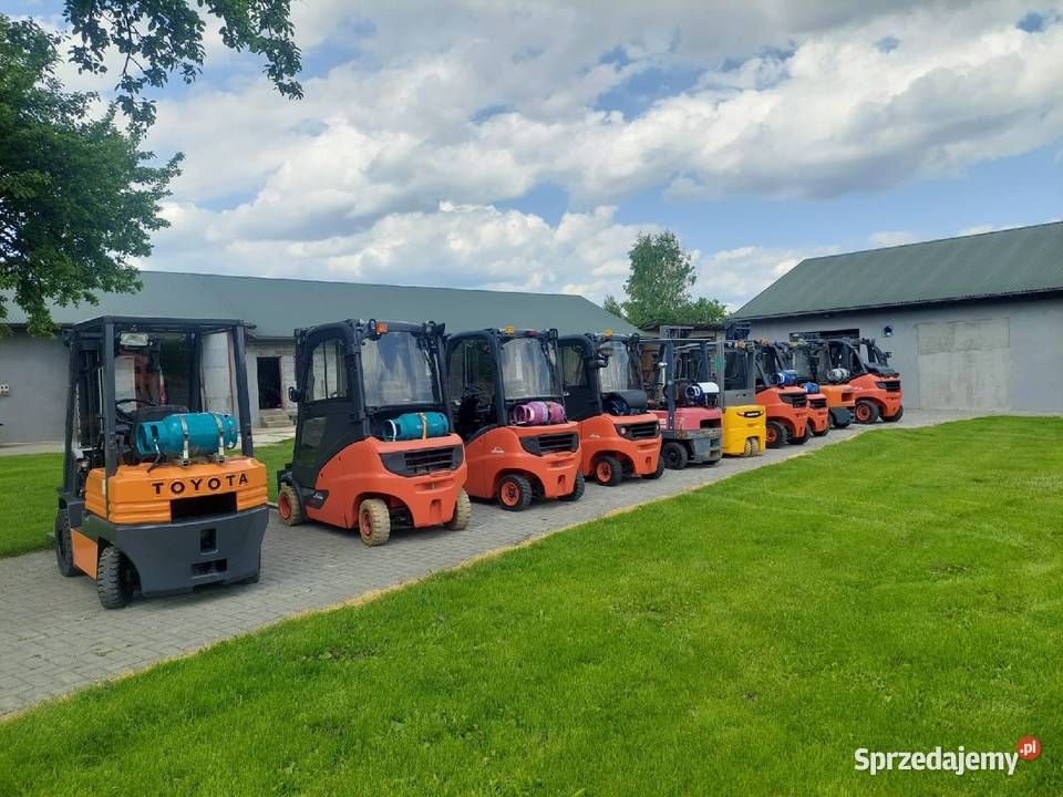 Wynajem wózków widłowych Linde toyota śląskie Zawiercie