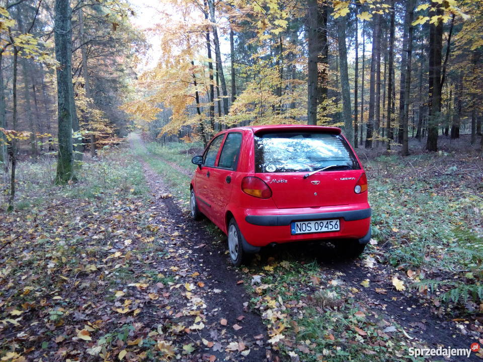 Daewoo Matiz stan Nowe opony zimowe Miłakowo