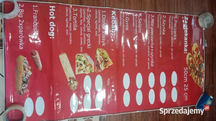 Kebab zapiekanki hot dog lody kawa milkshake