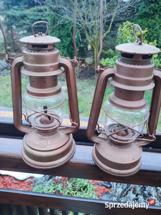 Lampy naftowe Feuer Hand 275 i 276 Dulcza Wielka