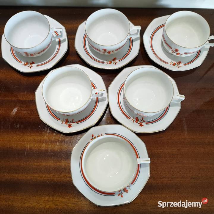 Czeskie Duo porcelanowe Art Dco Warszawa