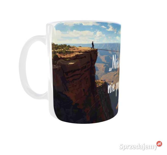 Kubek z cytatem film Zielona Mila Niech Cię Warszawa