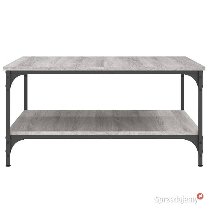 Stolik kawowy szary dąb sonoma 80x80x40 mazowieckie Warszawa