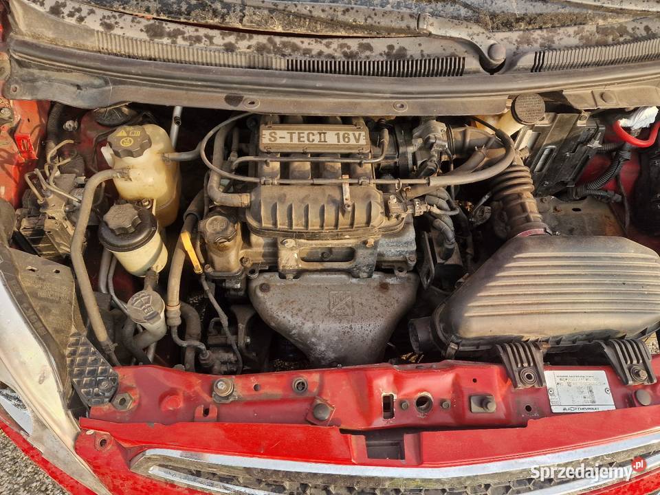 Sprzedam chevroleta spark na części osobowe