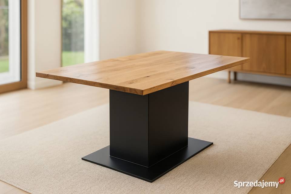 Stół Dębowy LOFT 100 Lite Drewno Różne Wymiary śląskie Katowice