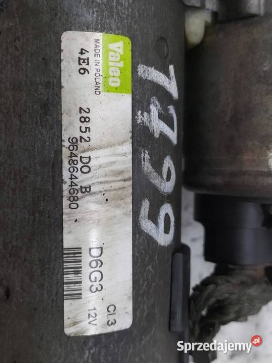 ROZRUSZNIK 9648644680 14 8V Citroen C3 I osobowe sprzedam