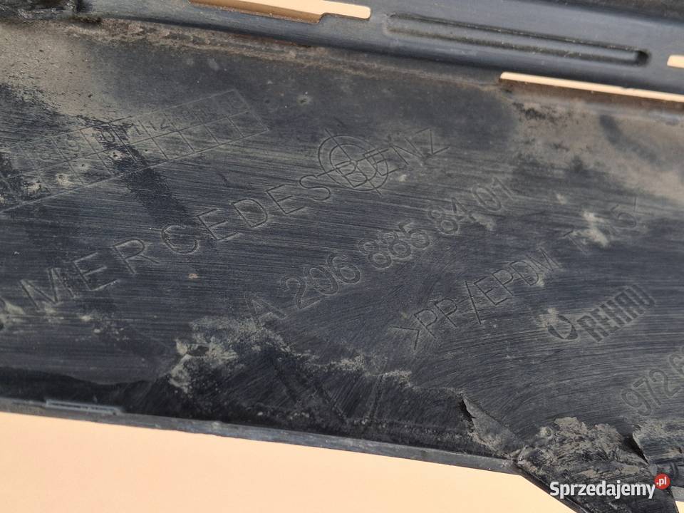 MERCEDES CKLASA W206 AMG ZDERZAK PRZÓD PRZEDNI Bieleń sprzedam