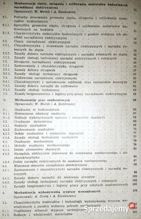 Mechanizacja robót wykończeniowych w Książki i Podręczniki Chełm