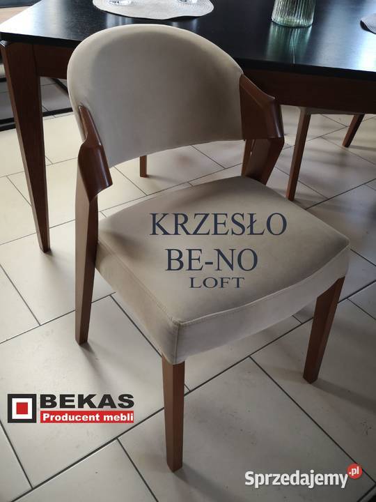 Śliczny Stylowy Stół KOBA 160 4 Krzesła 6 Bekas 76cm Szczecin