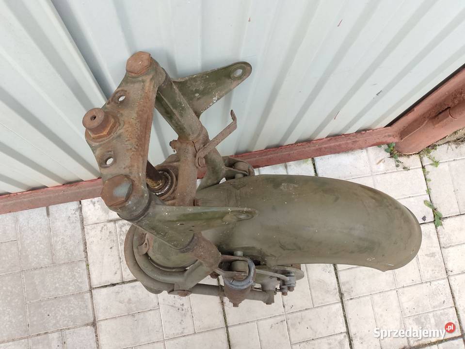 Zawieszenie przednie na wahaczu Dniepr MT