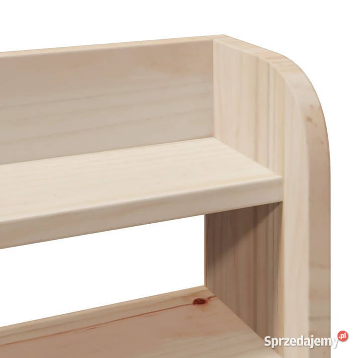Rama łóżka z wezgłowiem lite drewno sosnowe 82cm mazowieckie Warszawa