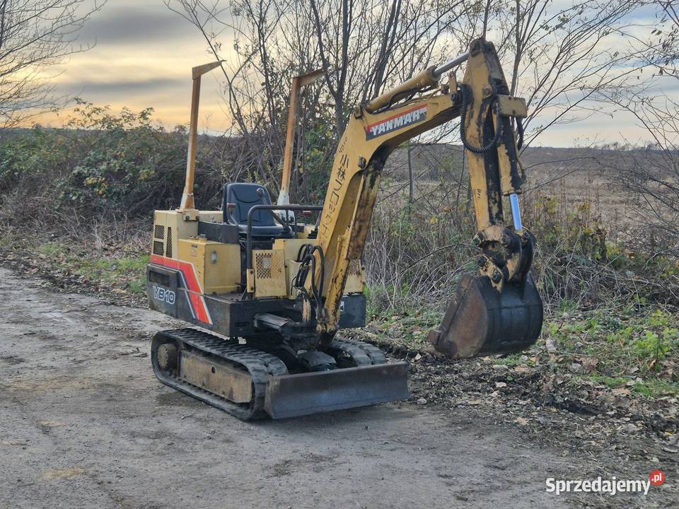 Koparka YANMAR YB10 Rok produkcji 1986 dolnośląskie Małuszyn