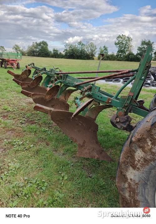 Pług 4 skibowy regent nieuszkodzony