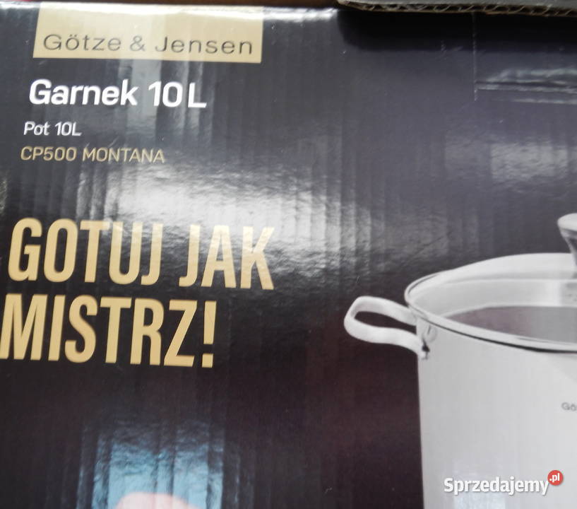 Garnek Gtze Jensen Montana CP500 10L AGD drobne Leżajsk