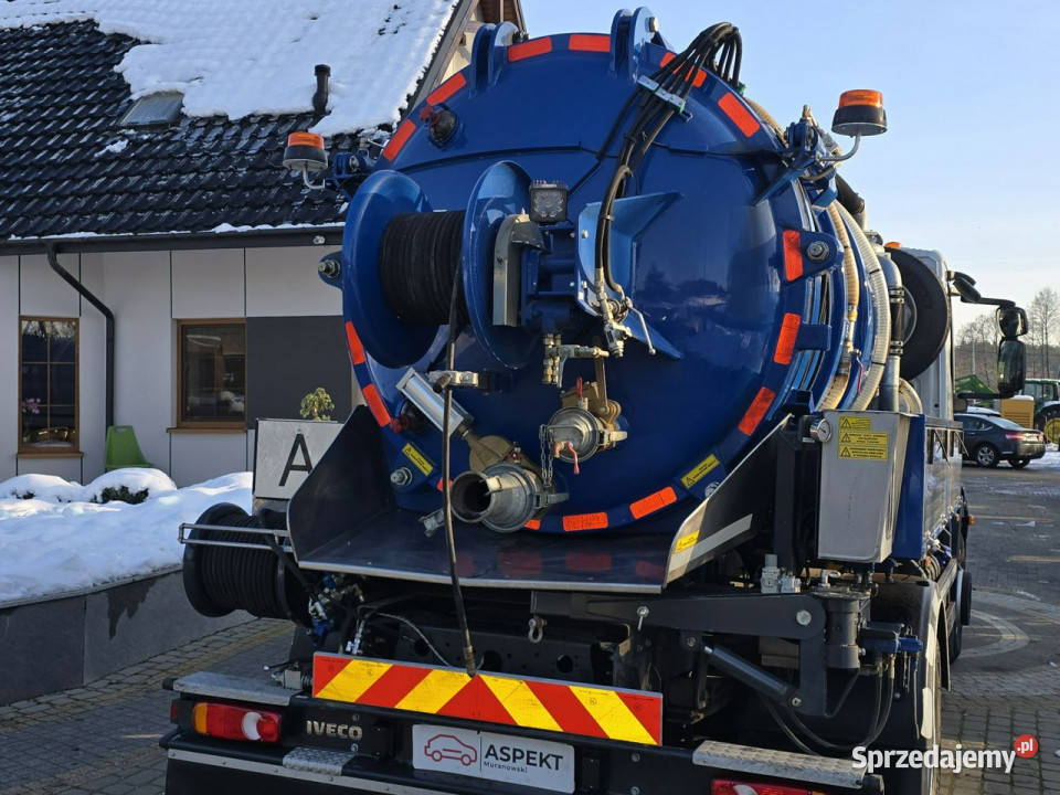 Iveco EUROCARGO 160280 Euro6 WUKO Asenizacyjny pełny VAT Skępe sprzedam