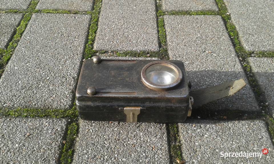 Stara radziecka latarka wojskowa CCCP ZSRR Gdynia