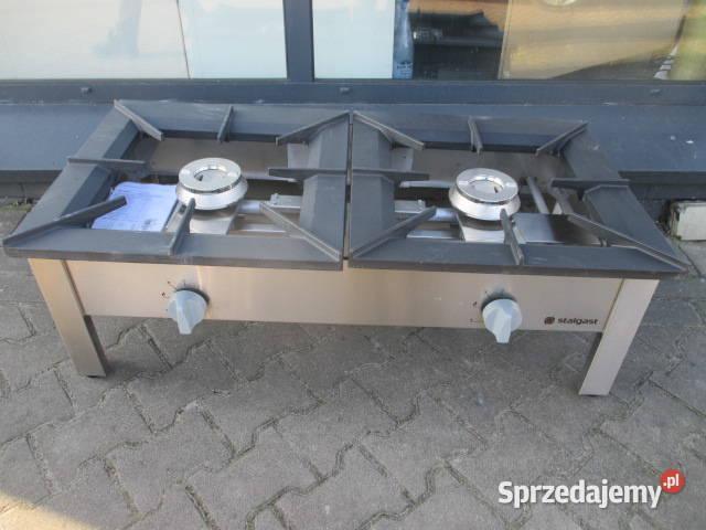 Nowy Podwójny Taboret Gazowy STALGAST 2x9 kW