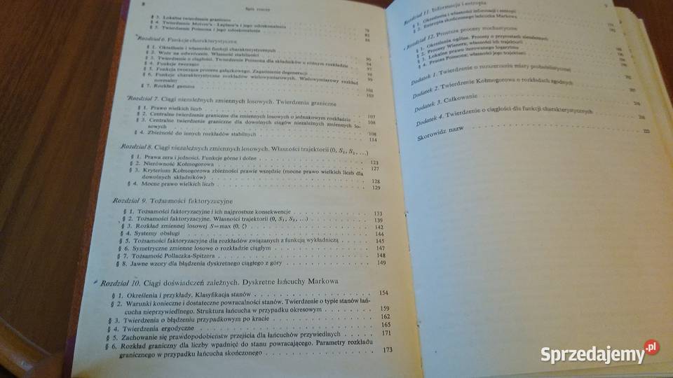 Rachunek prawdopodobieństwa A A Borowkow tł Lech matematyka, statystyka Gdańsk
