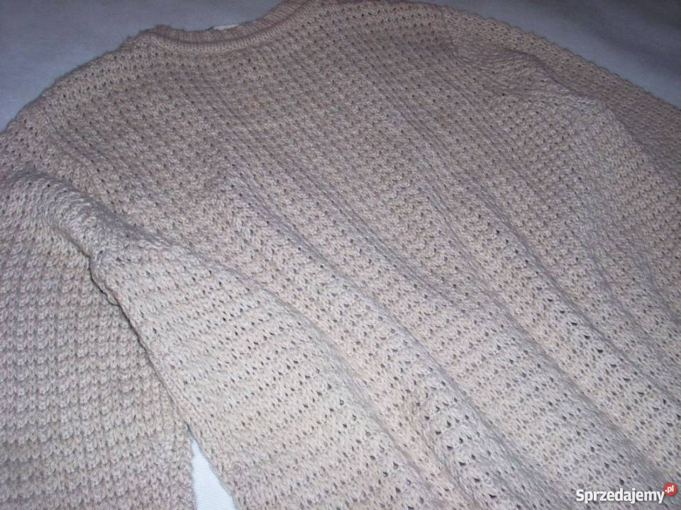 Wspaniały sweter ciepły kieszenie luźny 44 46 Rozmiar 42(XL) Nowy Sącz