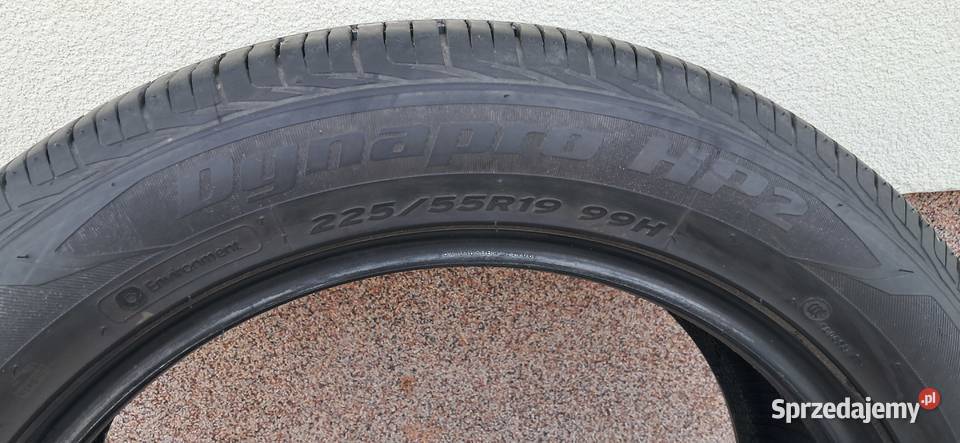 Opony 22555R19 letnie 2023r mazowieckie Serock