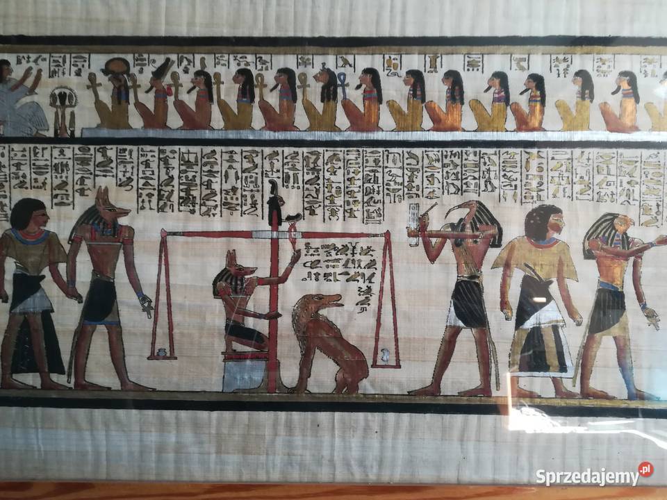 Obrazy Oprawione papirusy Stargard