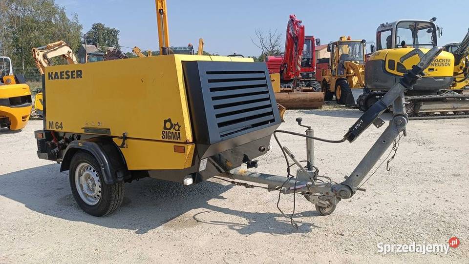Kompresor śrubowy KAESER M 64 12r 7bar M 50 Sułów