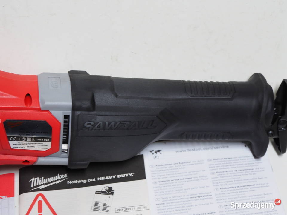 MILWAUKEE M18 BSX pila pilarka lisi ogon wurth mazowieckie Baszkówka