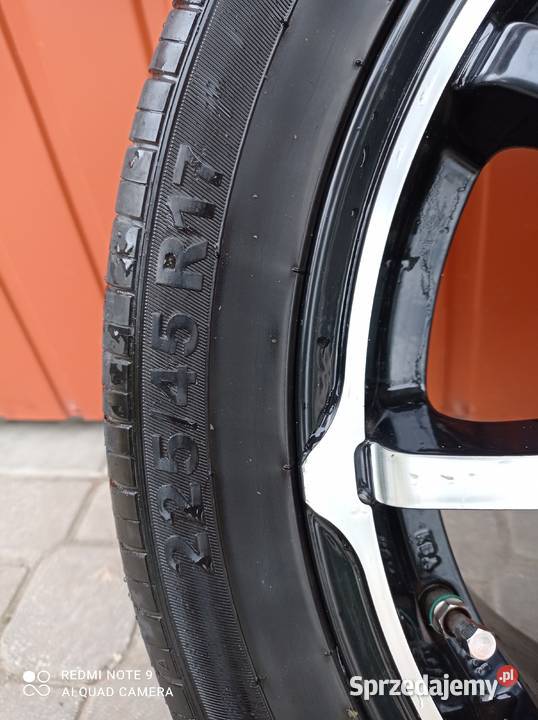 Opony letnie 22545 R17 2016r lato Opony i felgi lubelskie Bełżyce
