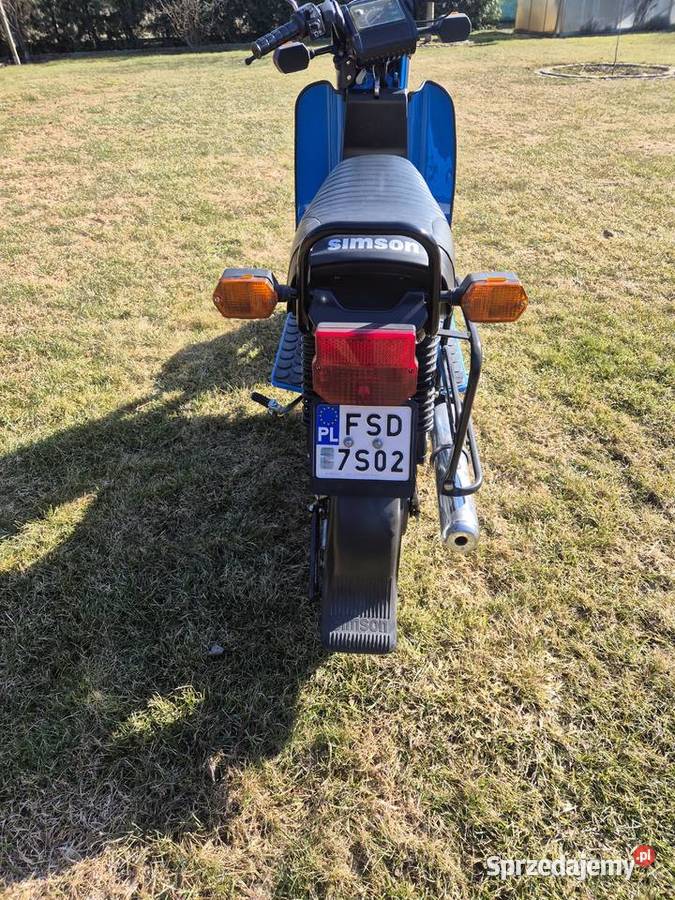 Simson sr50 w wersji CE z rozrusznikiem Strzelce Krajeńskie