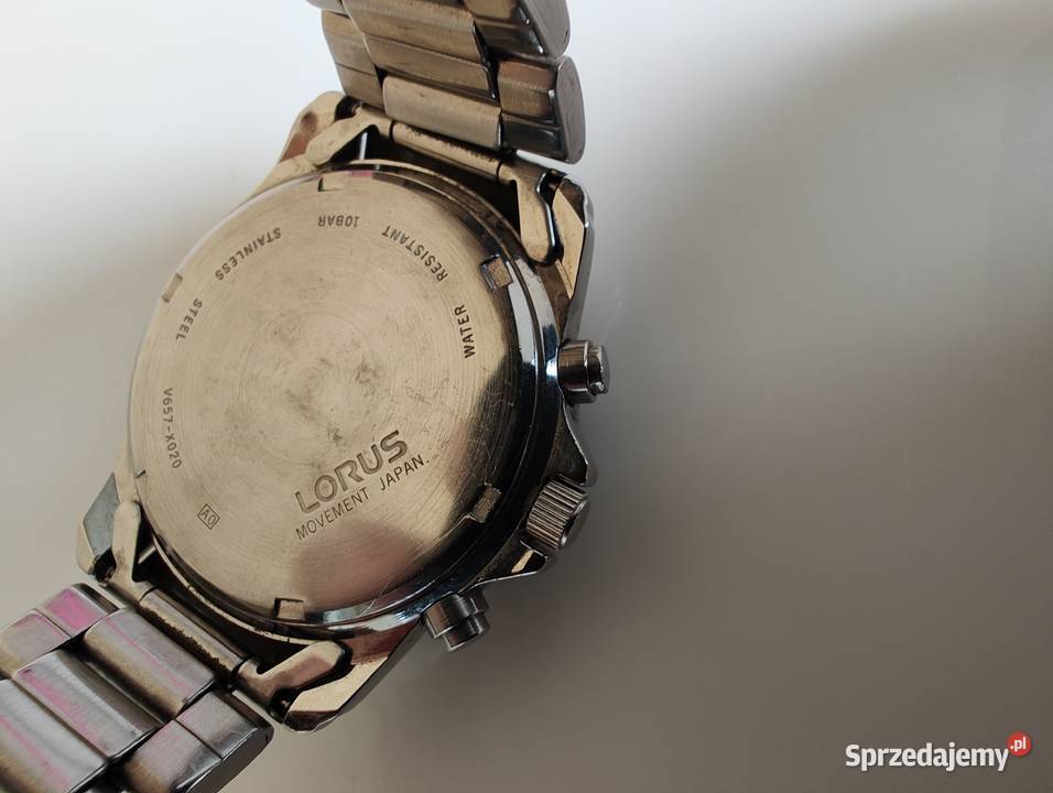 Zegarek męski Lorus Chronograph Japan vintage Zegarki Olecko sprzedam