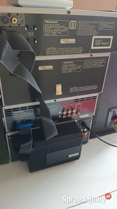 Wieża Technics dv290 z DVD i MP3 Najwyższy model Mroczeń
