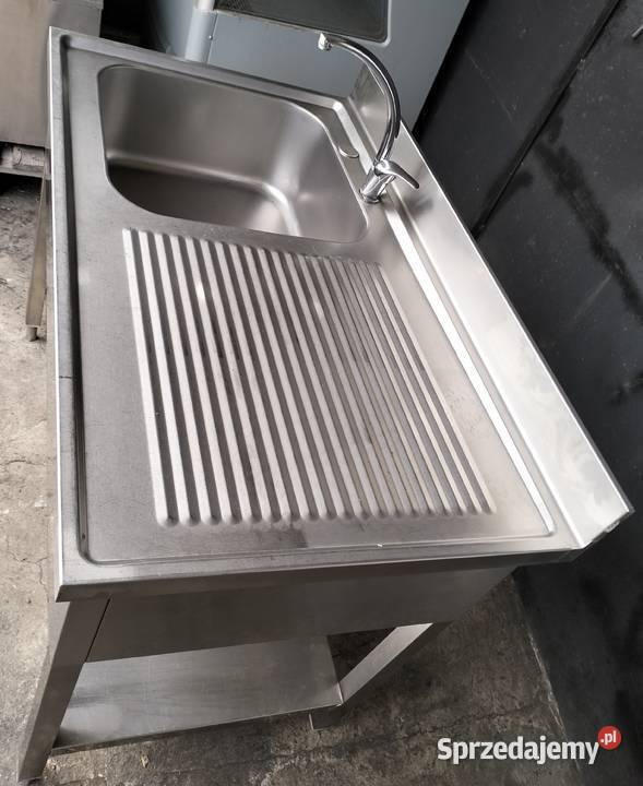Zlew 1komorowy gastronomiczny 120x70x85 Słupia Kapitulna