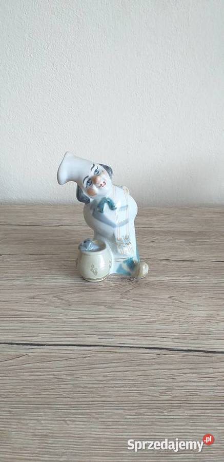 Porcelanowy kucharzsygnowany Płonne Przedbórz