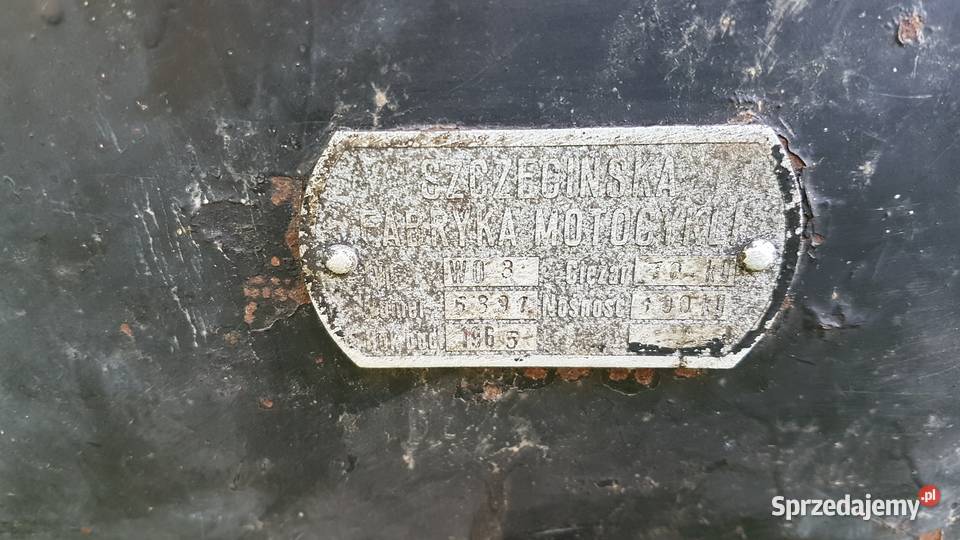 Wózek boczny junak m10